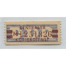 ALEMANIA ORIENTAL DDR 1958 Michel D. 23 ESTAMPILLA MINT, RARA 70 EUROS